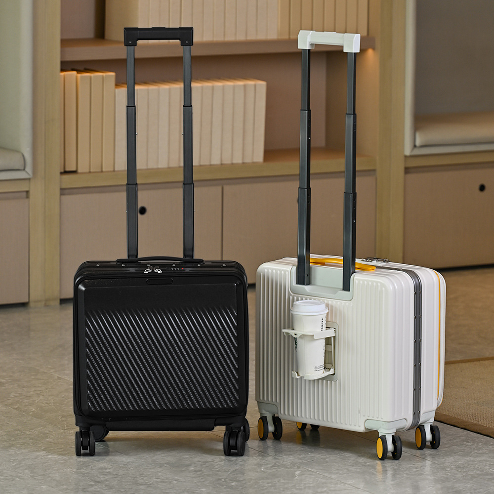 18 Front Opening Carry On Suit - Aluminum Frame Carry On Luggage recension och pris