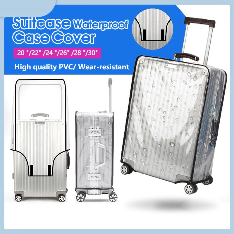 2027 Travel Transparent Luggag - Luggage Protective Cover Transparent recension och pris