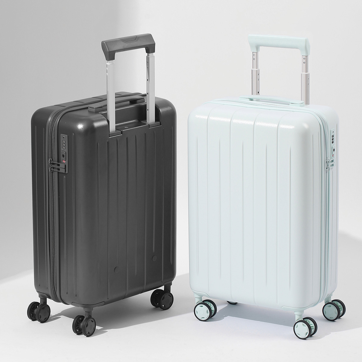 20 Inch PC Hard Shell Luggage  - Spinner Wheel Rolling Suitcase 20 Inch recension och pris