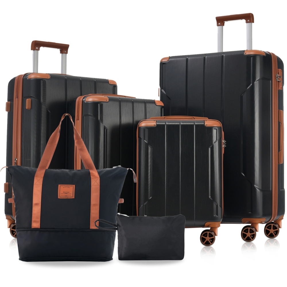 Hardshell Luggage Sets 6 Piece - Expandable Hard Shell Luggage Set recension och pris