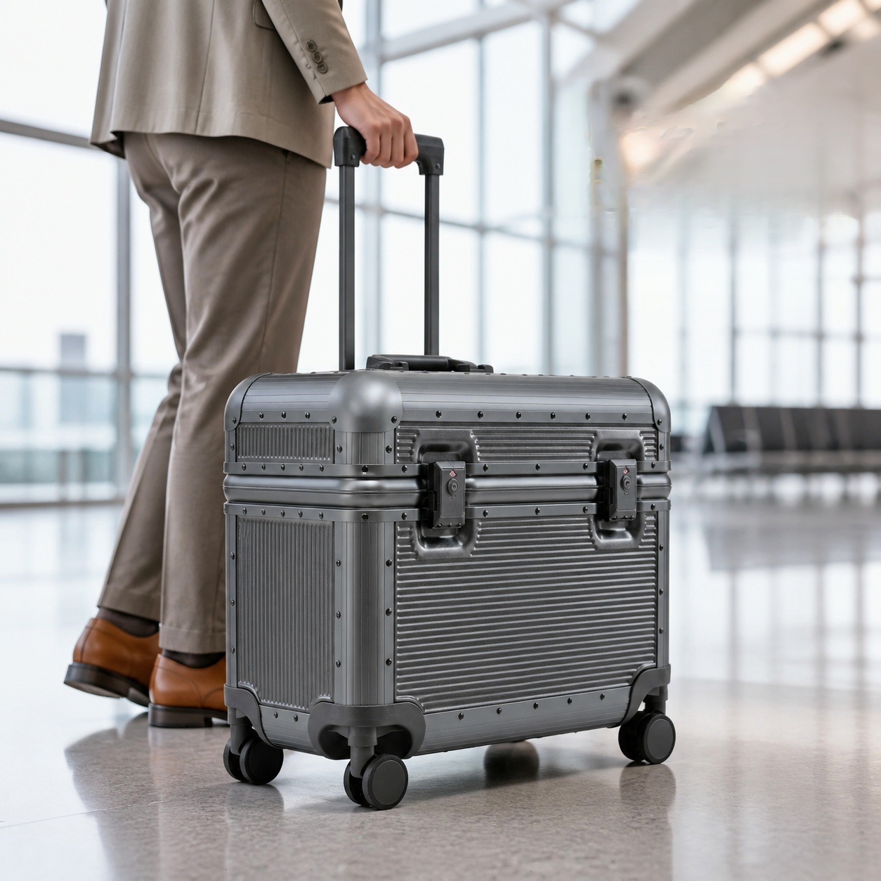 Bunnyfly 20-Inch PC Carry-On S - Aluminum Frame Carry On Luggage recension och pris