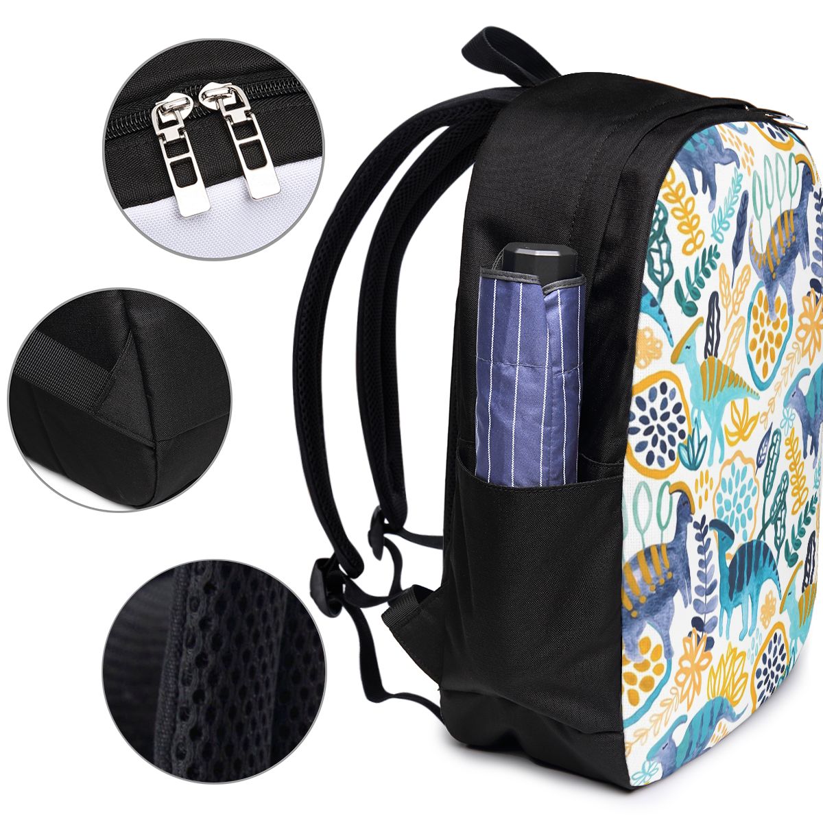 Gouache Parasaurolophuses Back - Backpacks recension och pris